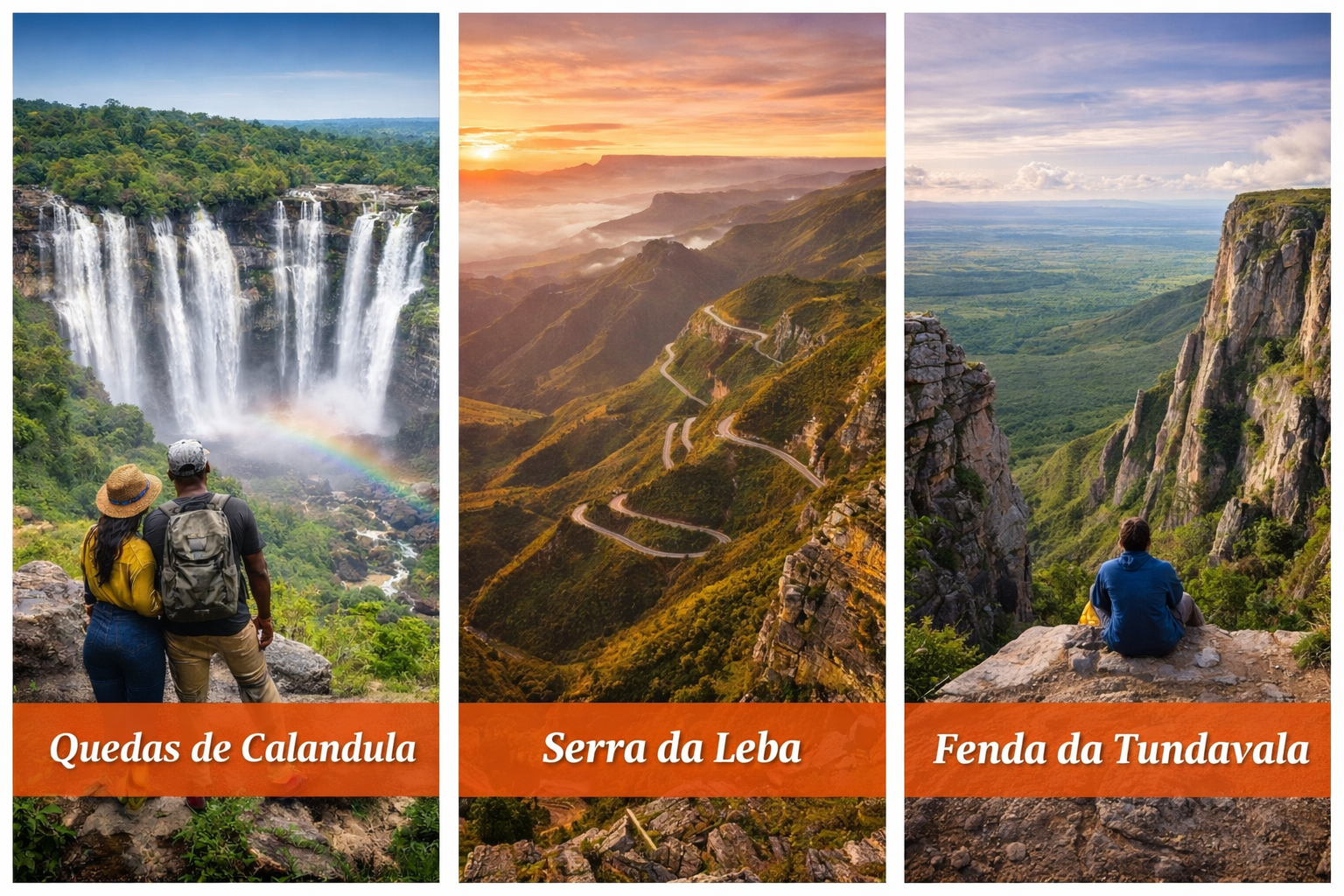 🌿 10 Lugares Naturais Imperdíveis em Angola