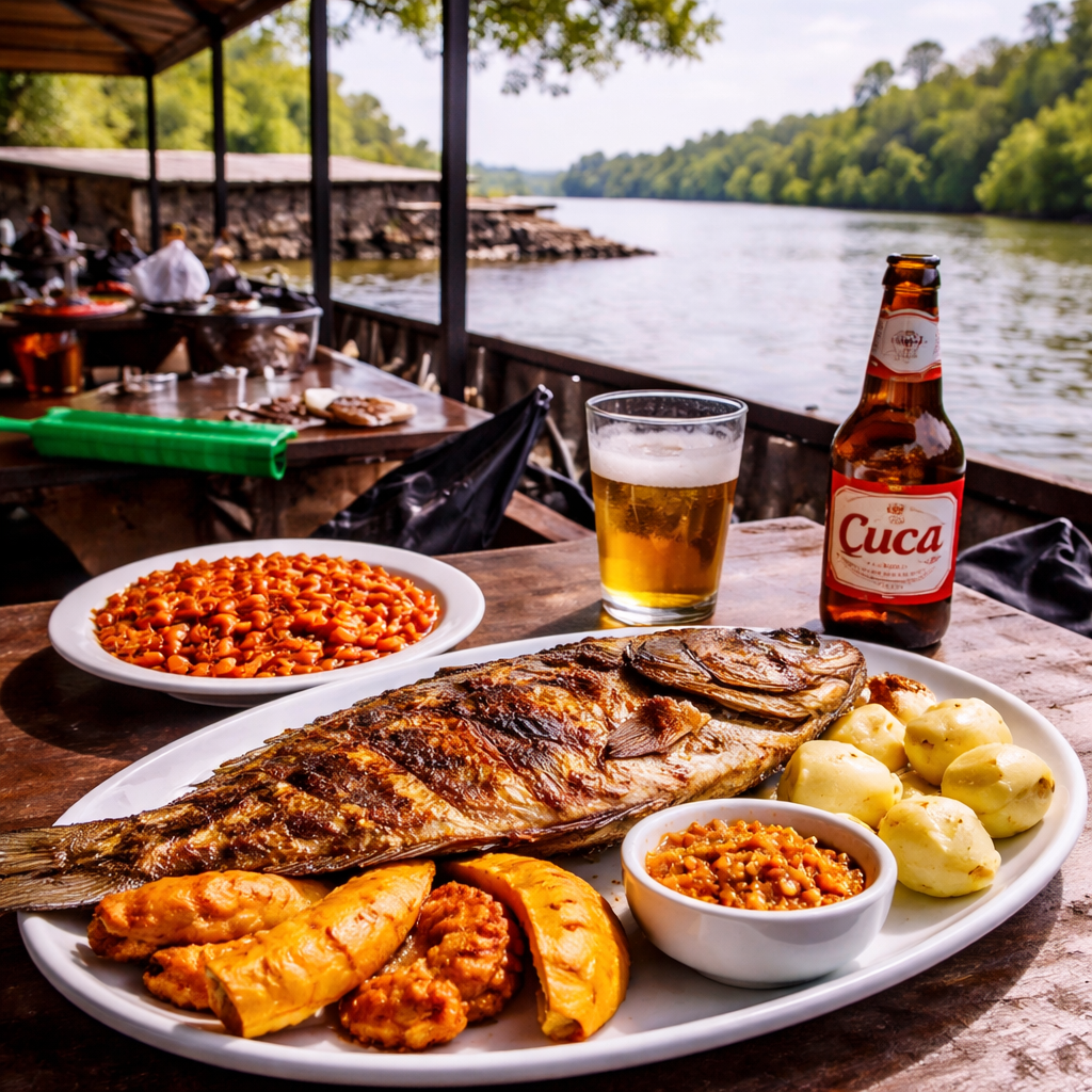 Lugares onde podes comer peixe e pratos locais (Calumbo Icolo e Bengo)